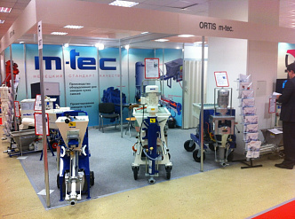 Растворонасосы m-tec на выставке Мосбилд 2013 (апрель)