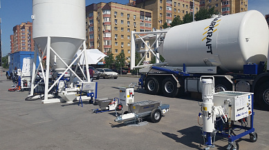 Оборудование m-tec, силос и силосоустановщик
